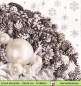 Preview: Adventskranz in silber - 1 Lunch Serviette - ganzes Motiv