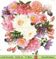 Preview: Blumenstrauss aus Sommerblumen - 1 Lunch Serviette - Ganzes Motiv