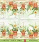 Preview: Kleine Blumentöpfe mit Frühlingsblumen - 1 Lunch Serviette