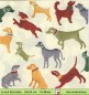Preview: Emma Bridgewater - Windhunde Dackel Terrier und mehr Hunderassen - 1 Lunch Serviette