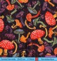 Preview: Viele bunte Pilze - 1 Cocktail Serviette