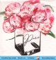 Preview: Gefüllte Rosen in einer Vase aus Paris - 1 Cocktail Serviette