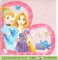 Preview: Disney Cinderella und Rapunzel - 1 Lunch Serviette