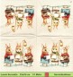 Preview: Leise rieselt der Schnee beige - 1 Lunch Serviette