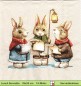 Preview: Leise rieselt der Schnee beige - 1 Lunch Serviette