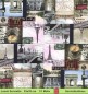 Preview: Frankreich - Kleine Bilder aus Paris mit Eiffelturm und Triumpfbogen - 1 Lunch Serviette