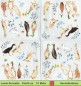 Preview: Grätz - Gänse Enten und Schnecken auf der Wiese - 1 Lunch Serviette - Halbes Motiv