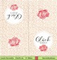 Preview: Glückwunsch mit rosa Rose - 1 Lunch Serviette
