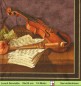 Preview: Stillleben mit Violine auf braun - 1 Lunch Serviette
