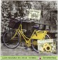 Preview: Gelbes Fahrrad in der Stadt - 1 Lunch Serviette