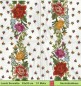 Preview: Gestickte Blumen - 1 Lunch Serviette - Zwei verschiedene 1/4 Motive