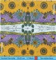 Preview: Hummeln über Sonnenblumen und Lavendel - 1 Cocktail Serviette