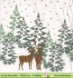 Preview: Zwei goldene Hirsche im Wald - 1 Lunch Serviette