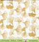Preview: Goldene Gingko Blätter auf weiß - 1 Lunch Serviette