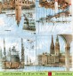 Preview: Deutschland - Stadt Hamburg mit Hafen - 1 Lunch Serviette