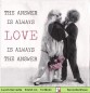Preview: Sagen Vintage Design - Hochzeit - Die Antwort ist Liebe - 1 Lunch Serviette
