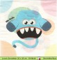 Preview: Verschiedene kleine liebe Monster - 1 Lunch Serviette