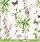 Preview: Kleine bunte Schmetterlinge zwischen Palmen - 1 Lunch Serviette