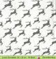 Preview: Kleine springende Hirsche - 1 Lunch Serviette - ganzes Motiv