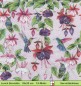 Preview: Fuchsien Tränendes Herz mit Kolibri - 1 Lunch Serviette