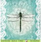 Preview: Libelle auf Spitze - 1 Lunch Serviette