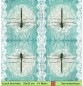Preview: Libelle auf Spitze - 1 Lunch Serviette