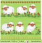 Preview: Lustige Schafe - 1 Lunch Serviette