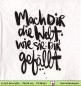 Preview: Mach dir die Welt wie sie dir gefällt - 1 Lunch Serviette