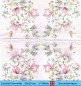 Preview: Magnolien und Kirschblüten auf rosa - 1 Cocktail Serviette