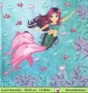 Preview: Lutz Mauder - Coralie Meerjungfrau mit Delphin und Seepferd - 1 Lunchserviette