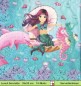Preview: Lutz Mauder - Coralie Meerjungfrau mit Delphin und Seepferd - 1 Lunchserviette