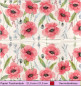 Preview: Ein Feld mit Mohnblumen und Gras - 1 Taschentuch