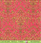 Preview: Goldene Ornamente auf rot - 1 Lunch Serviette