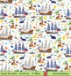 Preview: Piraten mit Segelschiff an der Insel - 1 Lunch Serviette