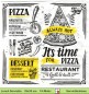 Preview: Burger Pizza Pizzaschneider Pilze und vieles mehr - 1 Lunch Serviette
