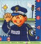 Preview: Lutz Mauder - Polizist mit Polizeiauto - 1 Lunch Serviette - halbes Motiv