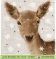 Preview: Rehkitz im Schnee - 1 Lunch Serviette