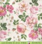 Preview: Rosen auf zartem rosa - 1 Lunch Serviette - ganzes Motiv