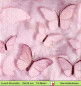 Preview: Rosa Schmetterlinge auf rosa - 1 Lunch Serviette
