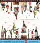 Preview: Silke Leffler - Weinprobe -1 Cocktail Serviette - halbes Motiv