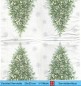 Preview: Tannenbaum mit Mistelzweigen - 1 Cocktail Serviette