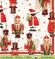 Preview: Eichhörnchen Pinguin Eule zu Weihnachten - 1 Lunch Serviette