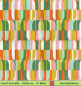 Preview: Retro Muster Nummer 1 - 1 Lunch Serviette
