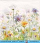Preview: Sommerblumenwiese - 1 Cocktail Serviette