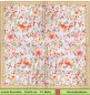 Preview: Kleine wilde Rosen auf blau - 1 Lunch Serviette