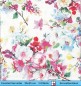 Preview: Kleine bunte Blumen - 1 Cocktail Serviette - halbes Motiv