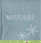 Preview: Winterzauber mit großen Kristallstern - 1 Lunch Serviette