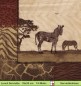 Preview: Zebra Kollage - 1 Lunch Serviette