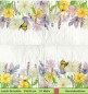 Preview: Schmetterling über Blumenwiese - 1 Lunch Serviette - halbes Motiv