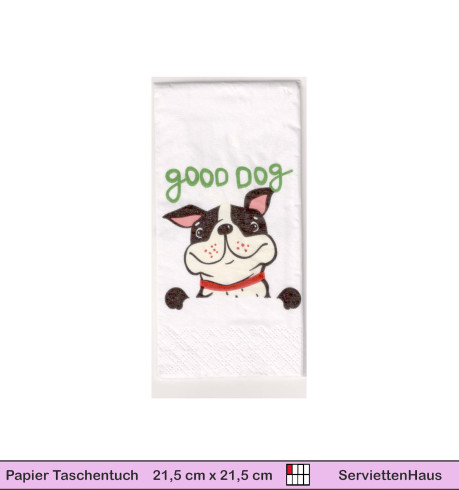 Good Dog  - 1 Taschentuch